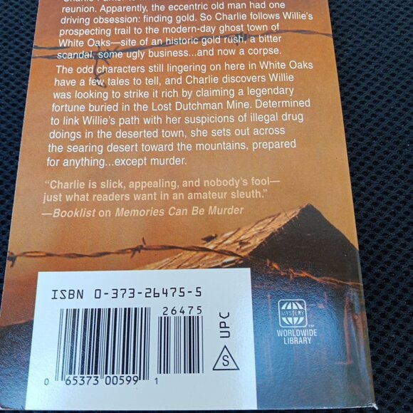 Reunions Can Be Murder -Connie Shelton & Last Scene Alive C Harris. Lot Of 2 - Picture 4 of 6